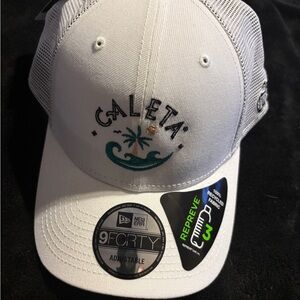 New Era Caleta Jose Cuervo White Adjustable Snap back Cap NWT